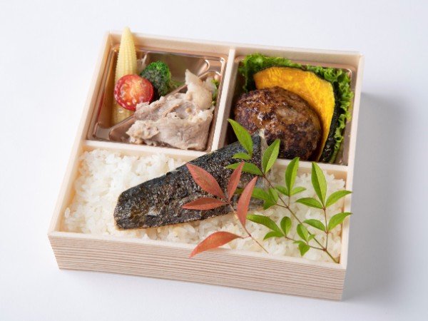 自家製ハンバーグ＆季節の魚の幽庵焼き御膳