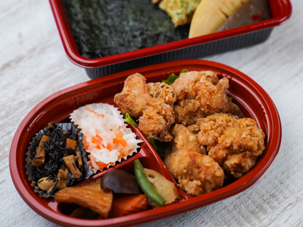 唐揚げ海苔弁当
