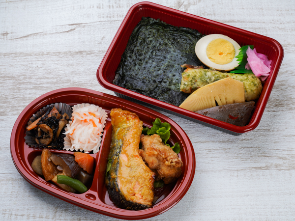 鮭西京焼き海苔弁当
