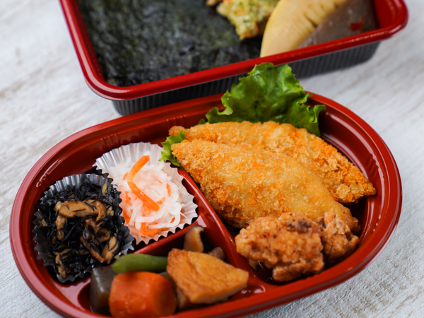 白身フライ海苔弁当