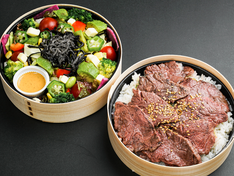 満腹厚切りハラミ丼