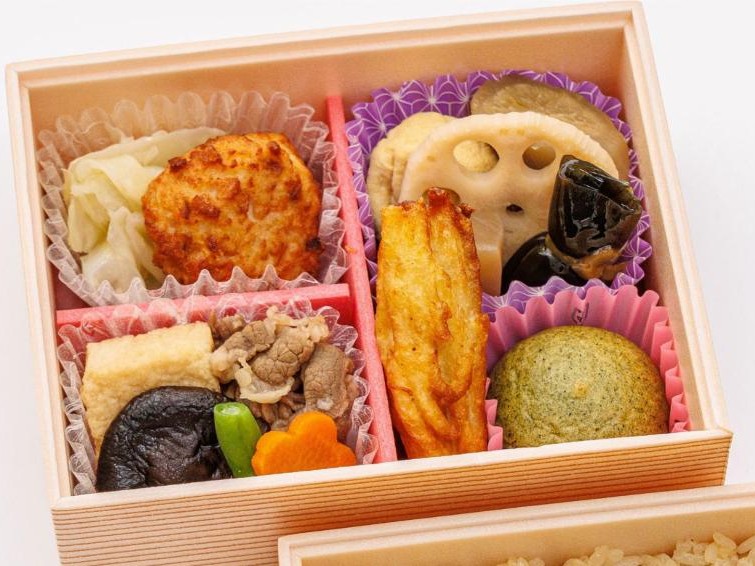 【冬限定】ずわい蟹と帆立のせごはん折詰