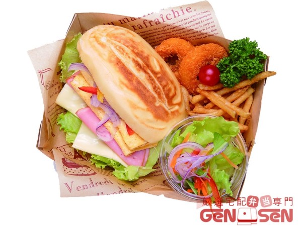 チーズハムタマゴサンド