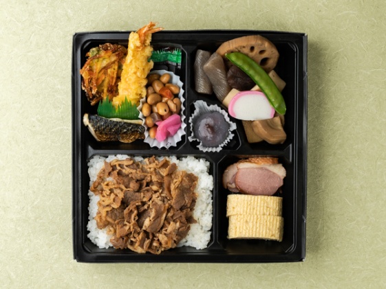 川越割烹御膳（天麩羅・牛しぐれ煮）