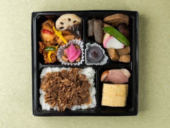 川越割烹御膳（黒酢唐揚げ・牛しぐれ煮）