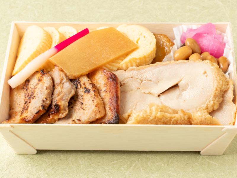 小江戸 鶏照り焼き 豚みそ弁当（秩父味噌）