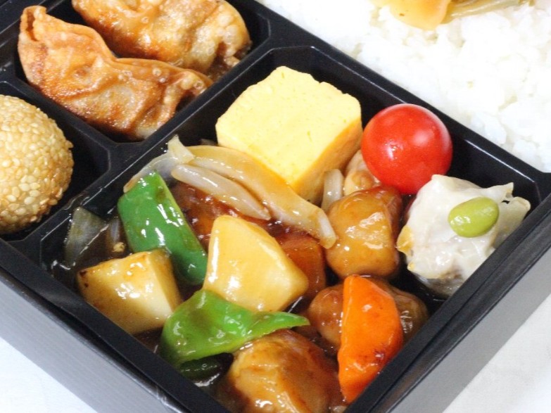 酢豚定食弁当