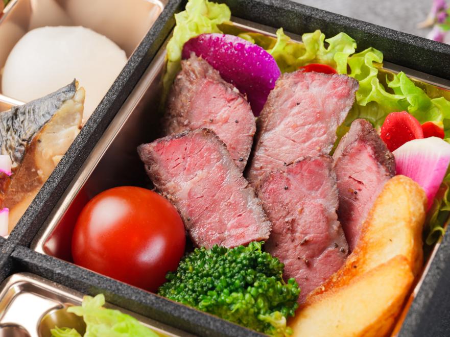 玻瓈（はり）～黒毛牛ステーキのお弁当～
