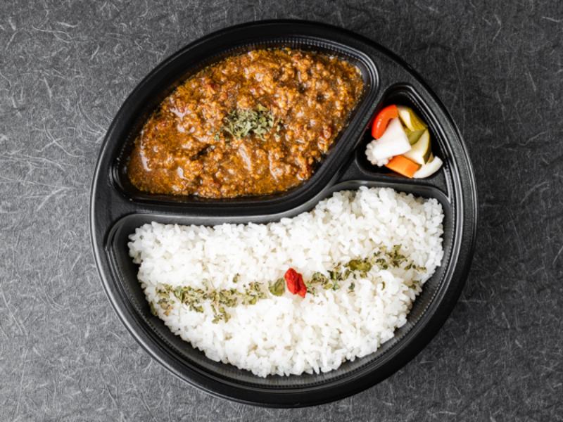 豚挽肉と唐辛子の薬膳カレー