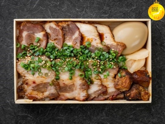 【本格焼豚】蜜汁チャーシュー重【特撰銘柄 林SPF豚】極上２種 70g