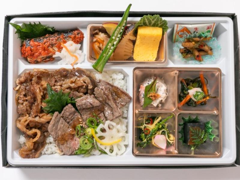 球磨川御膳 ―二種の厳選牛食べ比べ―