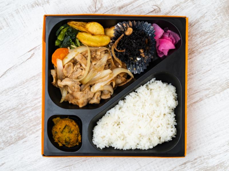 豚肉のしょうが焼き ボリューム弁当