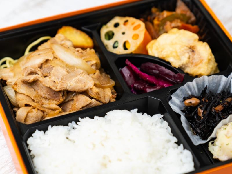豚肉のしょうが焼き 豪華弁当