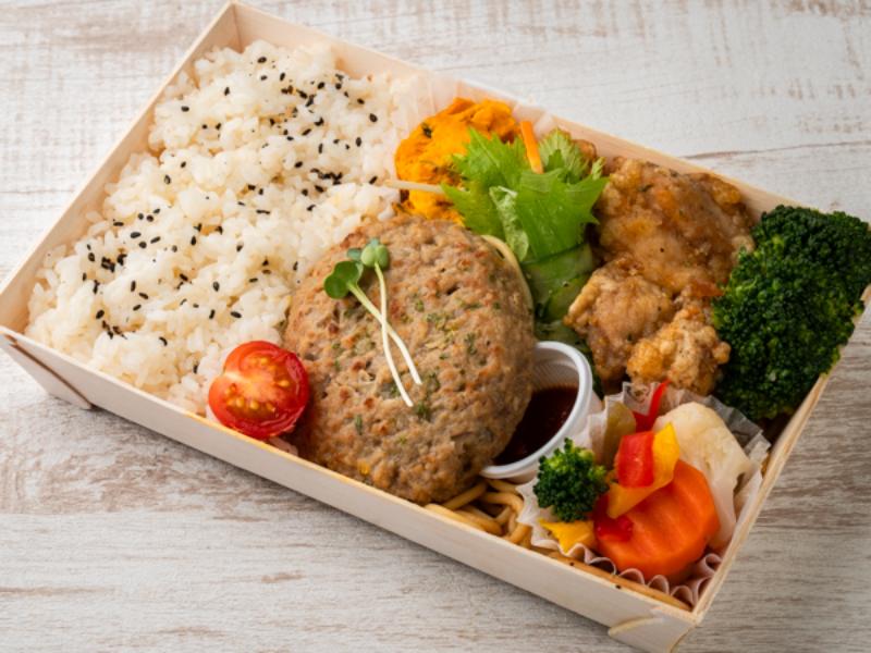 ヘルシー彩ハンバーグ弁当
