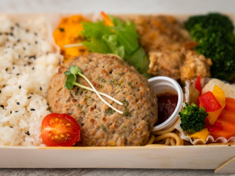 ヘルシー彩ハンバーグ弁当