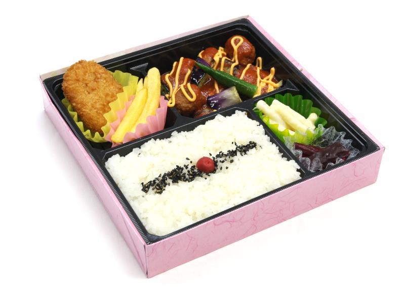 ミートボールと野菜のトマトチーズソース弁当