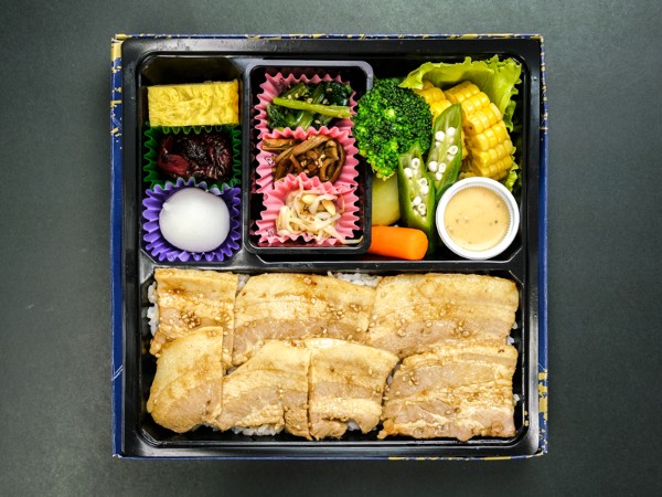 三元豚カルビ御膳