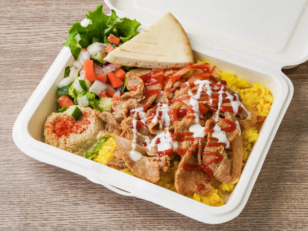 スパイシーポークチャップオーバーライス