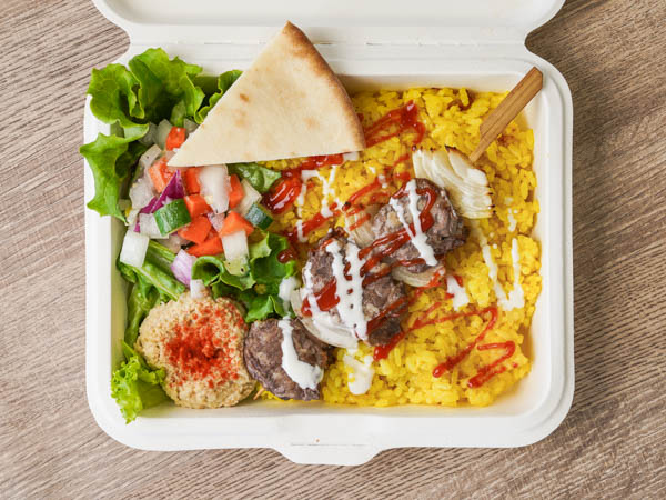 ビーフケバブオーバーライス