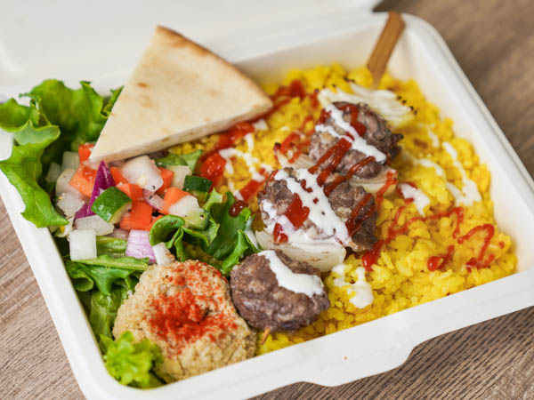 ビーフケバブオーバーライス