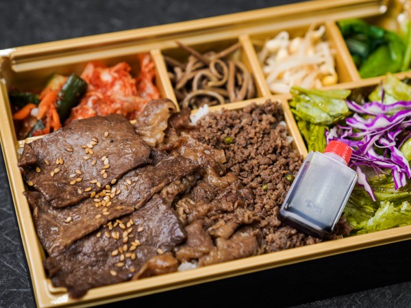 A5和牛ロース盛合せ焼肉弁当