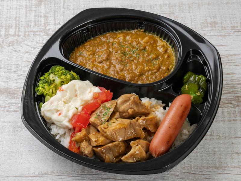 【食べるキーマカレー 人気ＮＯ．２】鶏もも肉の照り焼き