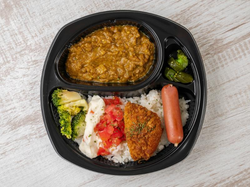 【食べるキーマカレー 人気ＮＯ．1】濃厚チーズメンチカツ