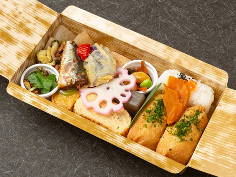 骨まで柔らか イワシの煮付けと季節の天婦羅御膳