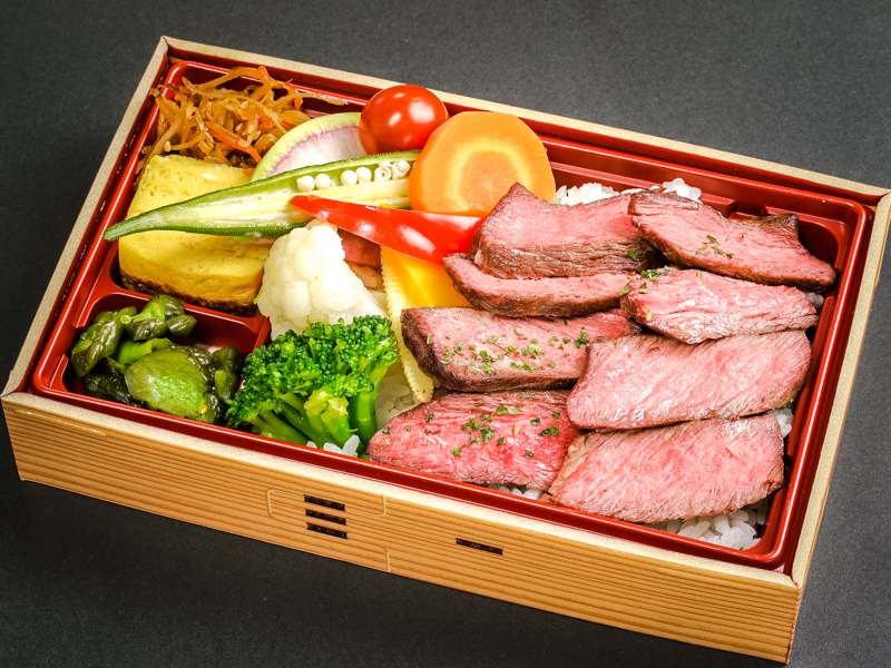 こだわり赤身牛ステーキ重