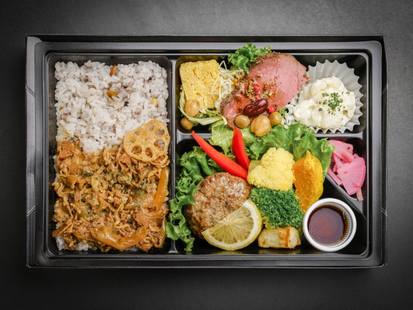 A4和牛肉めし＆和牛ハンバーグ 柑橘レモンソース