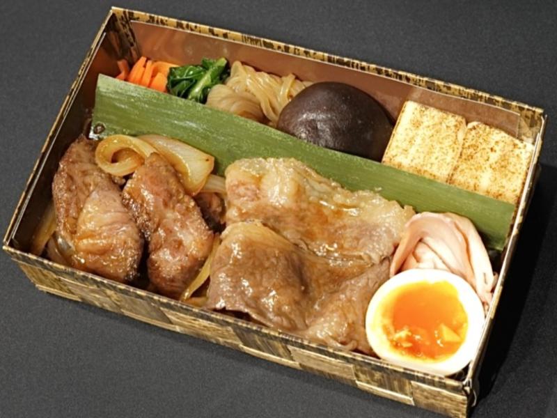 A5サーロイン焼肉&すき焼き弁当