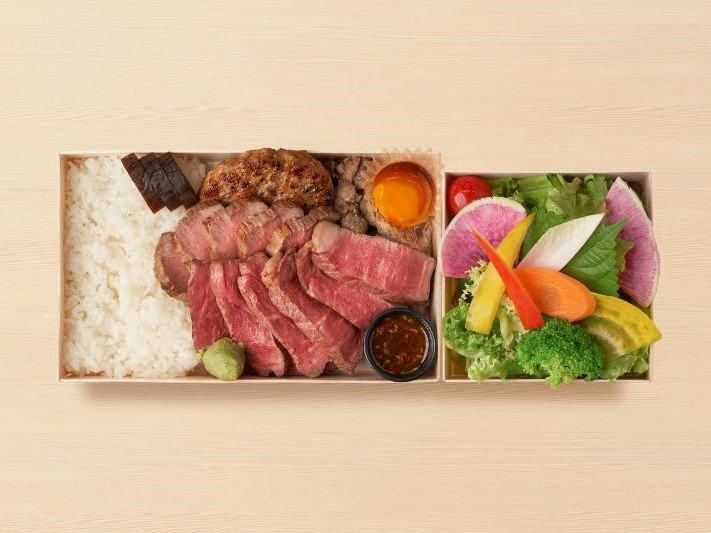 壱虎 国産牛サーロイン＆黒毛和牛カルビ弁当