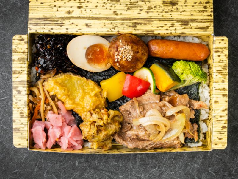 和い寿特製のり弁 牛焼肉