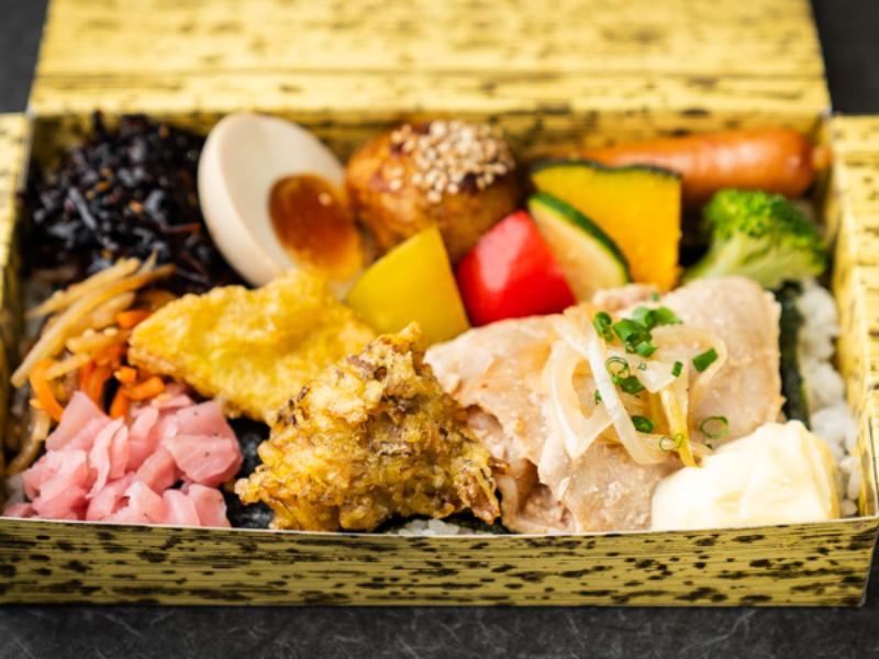 和い寿特製のり弁 豚ロース生姜焼