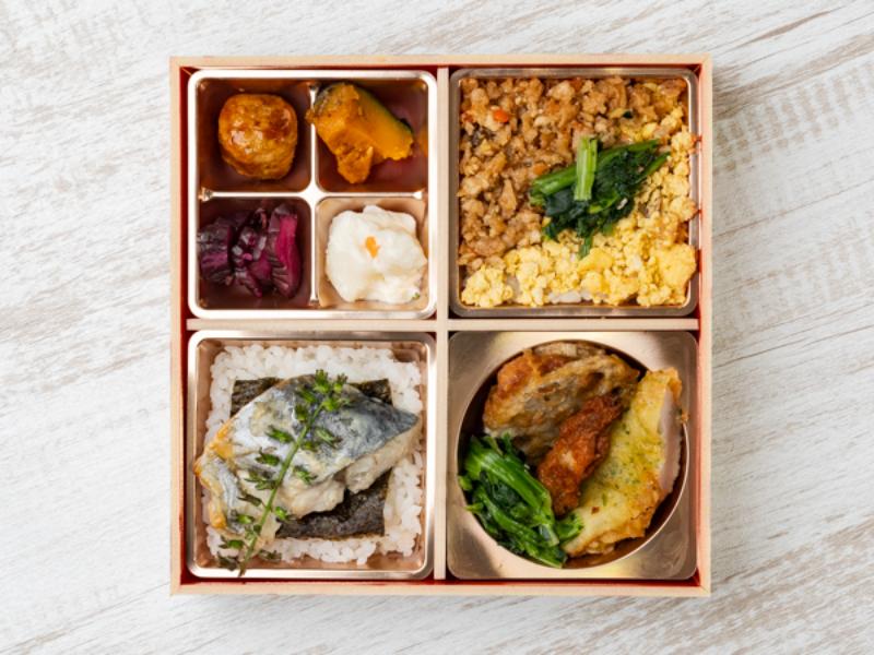 サワラの西京焼きと3色御膳