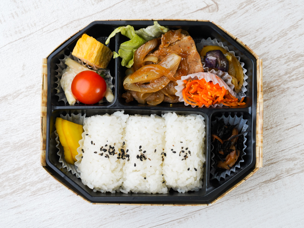 俵おにぎり＆豚肩ロース焼肉弁当