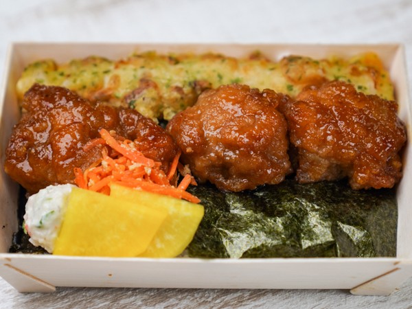 海苔が選べるのり弁（カンジャンチキン）