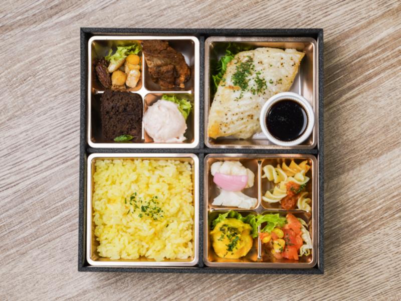 白身魚のポアレバルサミコソースSP BOX