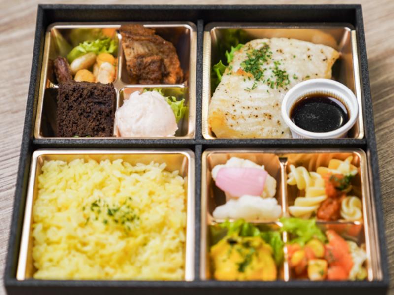 白身魚のポアレバルサミコソースSP BOX