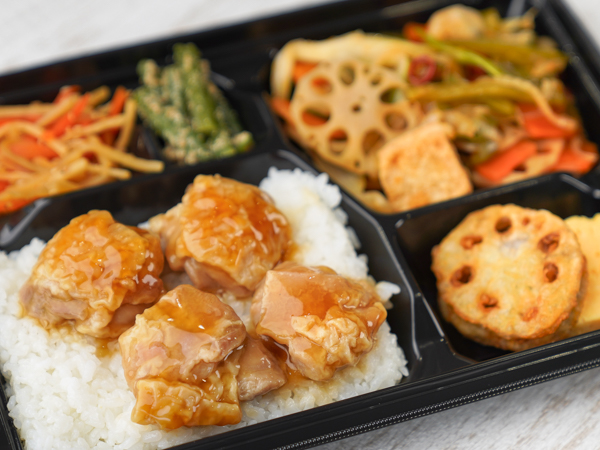 さっぱり！若鶏の甘酢ソース弁当