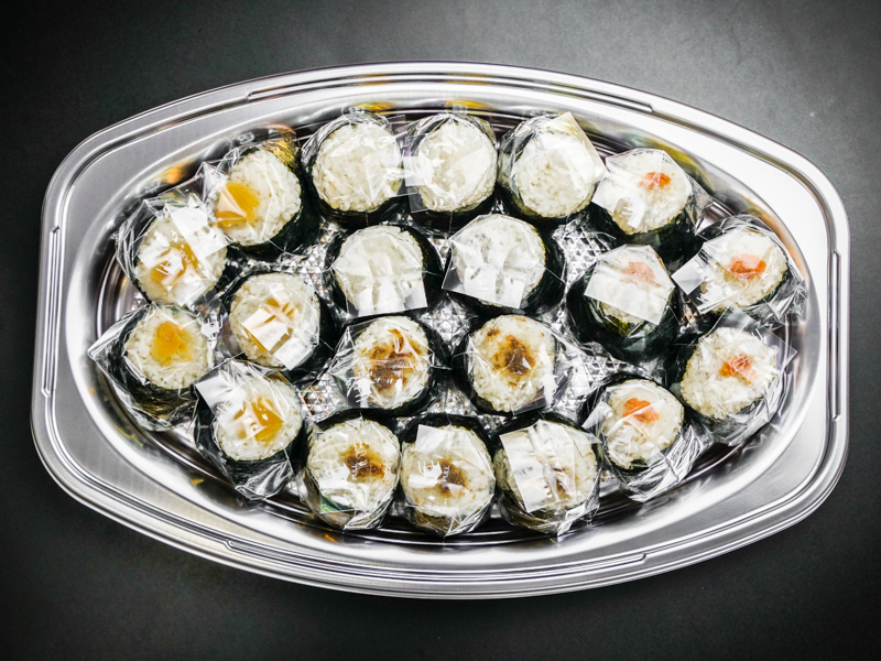 個包装おむすび20個プレートA〜C