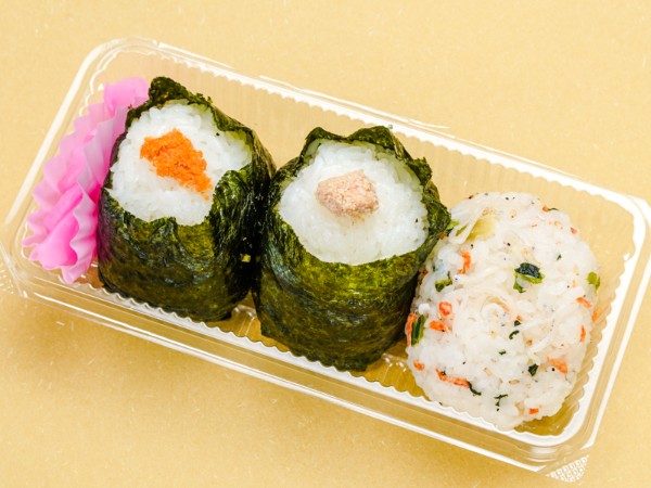シンプルセット おむすび3個