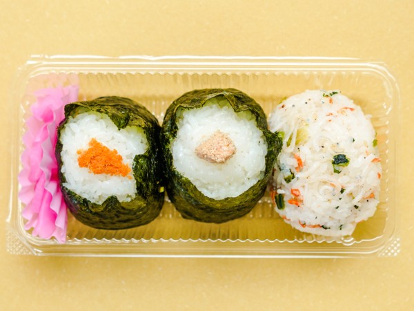 シンプルセット おむすび3個