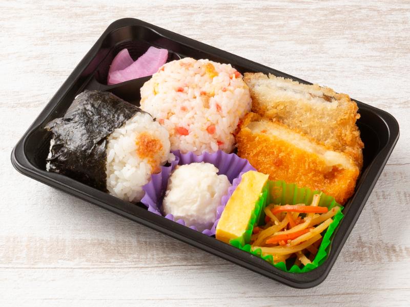 おむすび弁当 白身フライ
