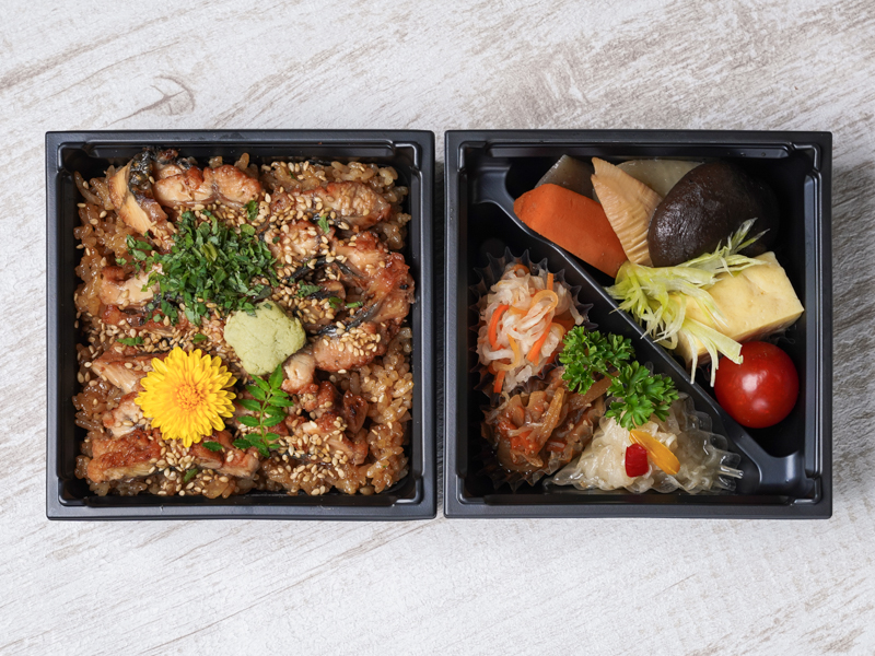 彩り二段御膳 ～うなぎのひつまぶし～