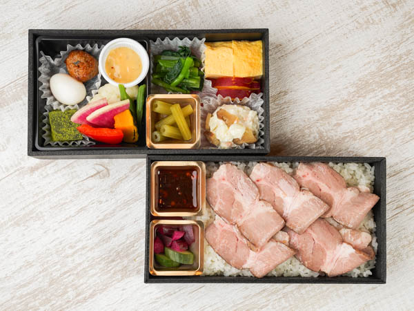 しっとり豚ロースの特製味噌ダレ