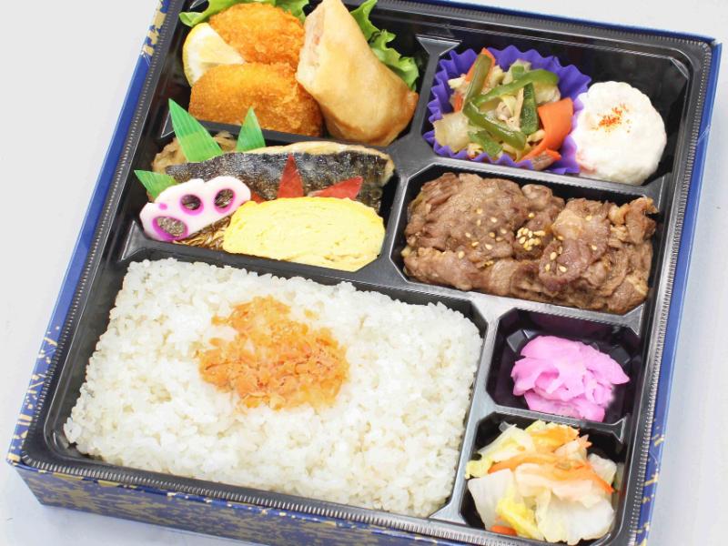 Ｎｏ．125 和牛焼肉と焼き魚弁当