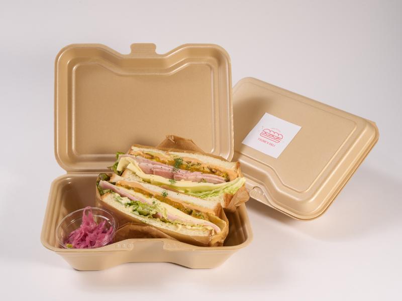 シェフ渾身の王道ベーコンチーズサンドイッチセット