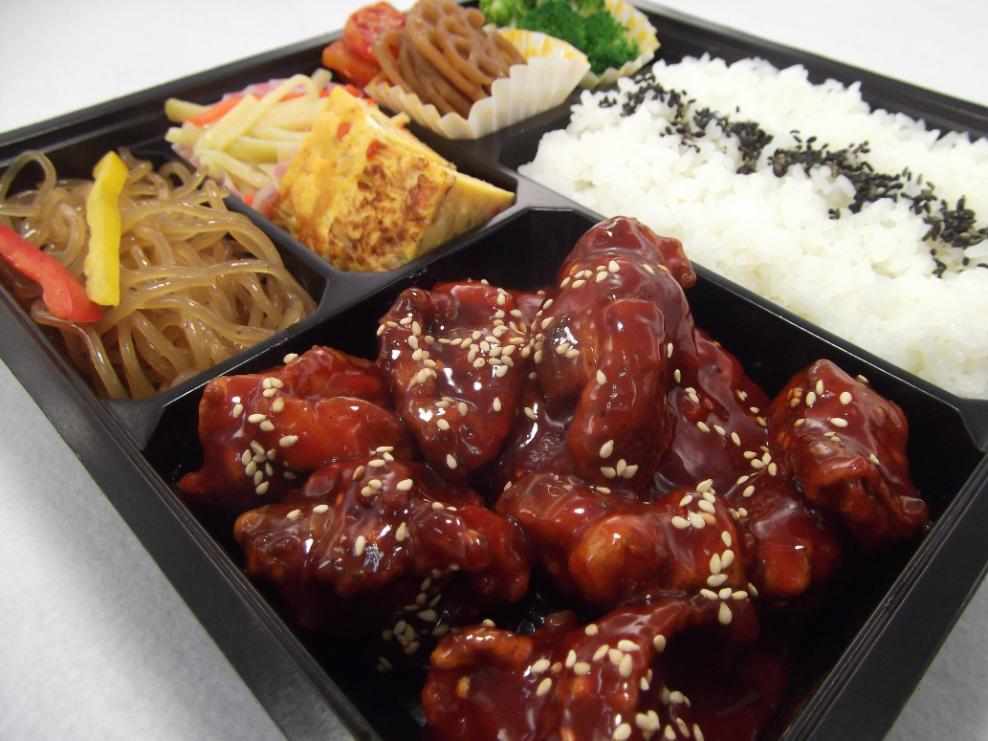 ヤンニョムチキン弁当