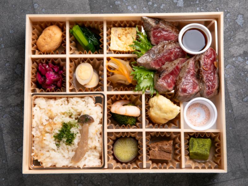 神戸牛赤身ステーキ御膳